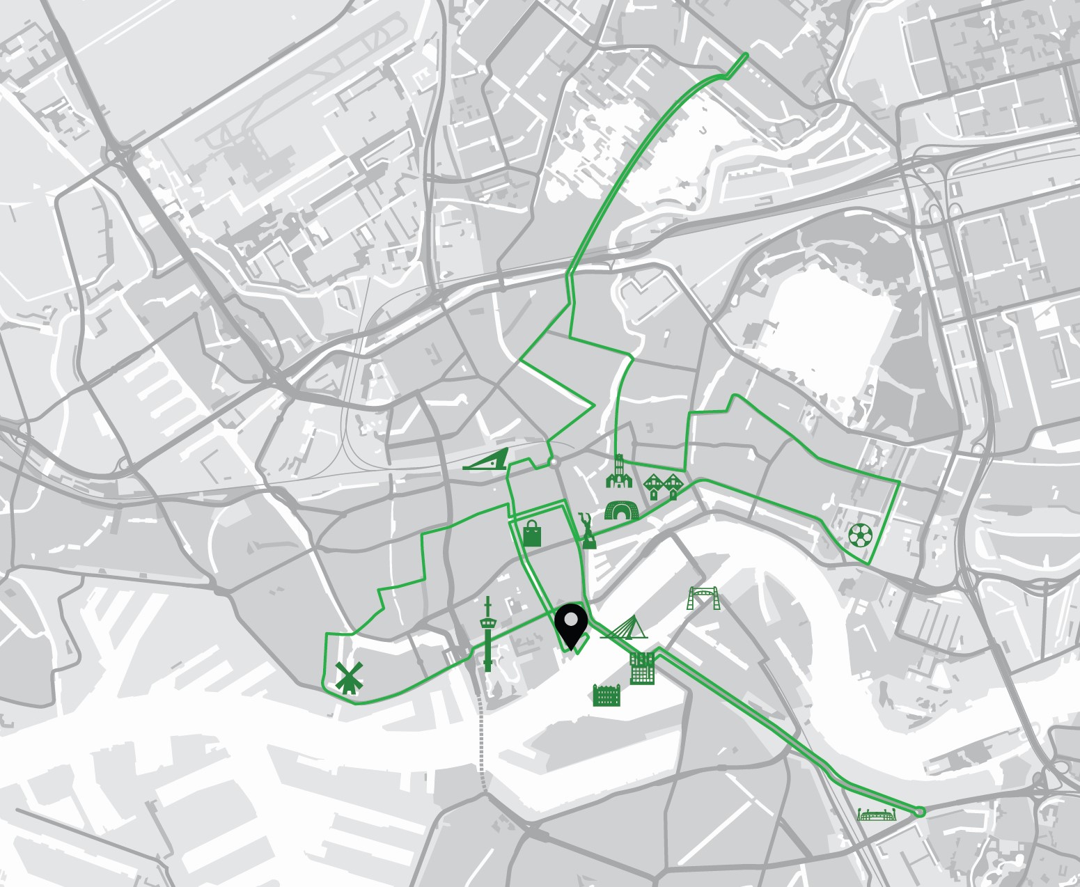Rottertram route